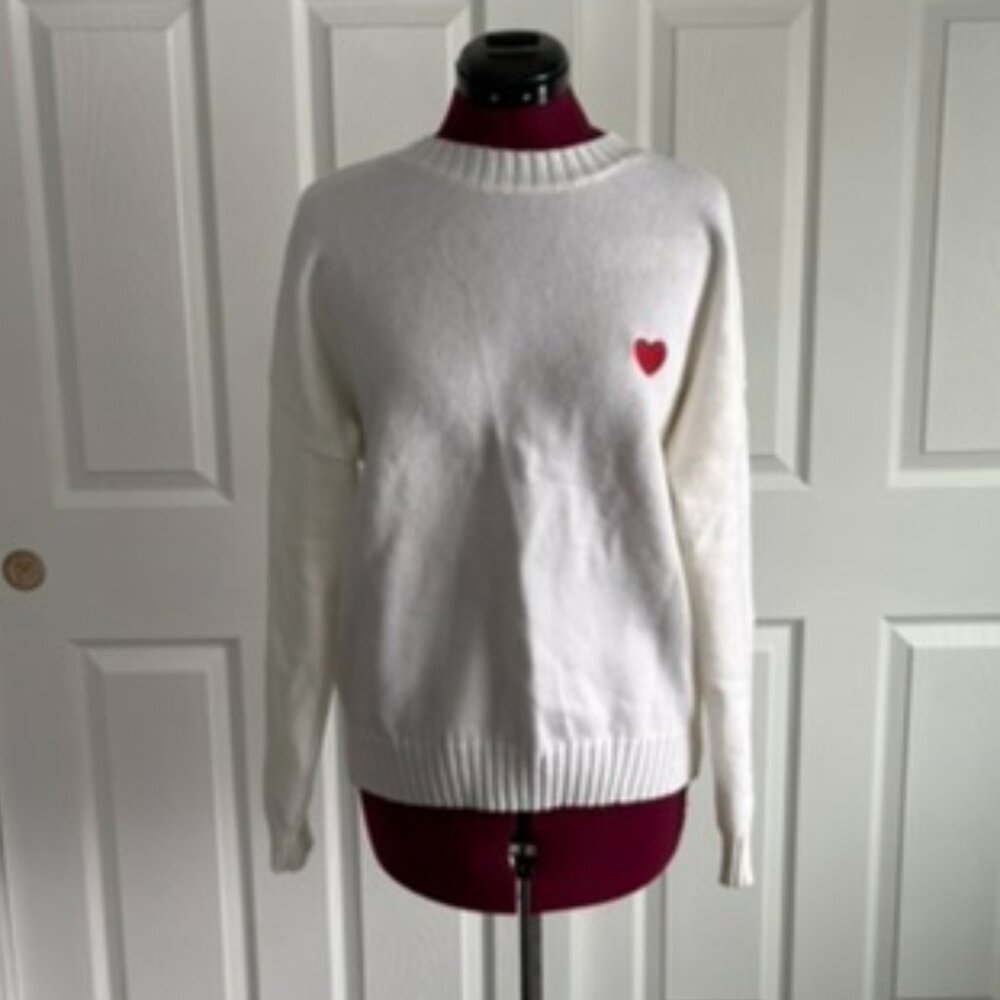Heart Sweater - Size S